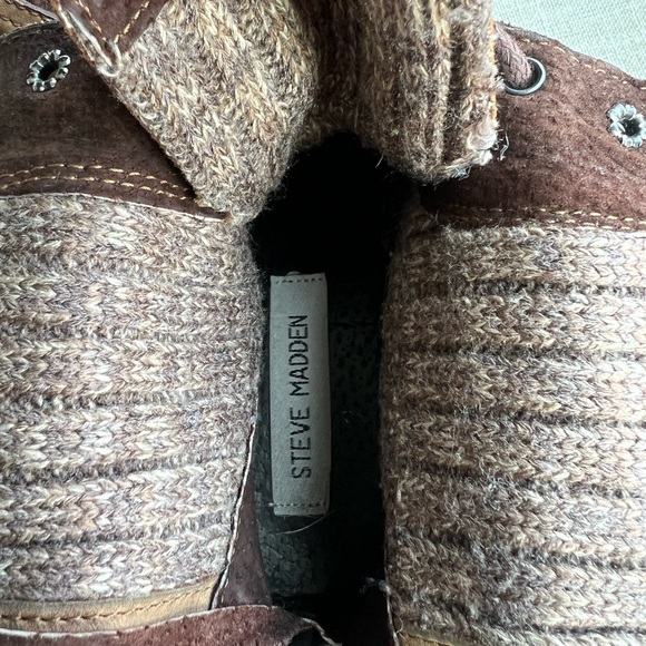 Steve Madden Lace Up Boot - Picture 4 of 5